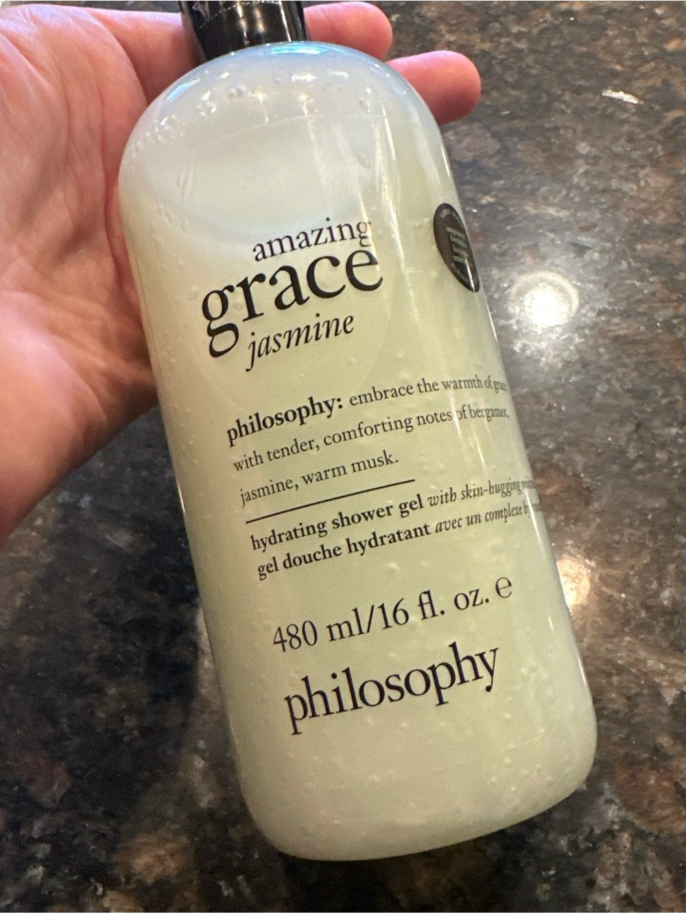 Philosophy Amazing Grace Jasmine Hydrating Shower Gel 16 fl oz NEW - Picture 2 of 6